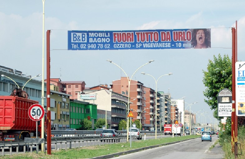 TREZZANO SUL NAVIGLIO - PALO 22 - viale L. da Vinci alt Aemme