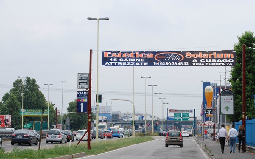 TREZZANO SUL NAVIGLIO - PALO 11 - viale C. Colombo alt. via Galvani