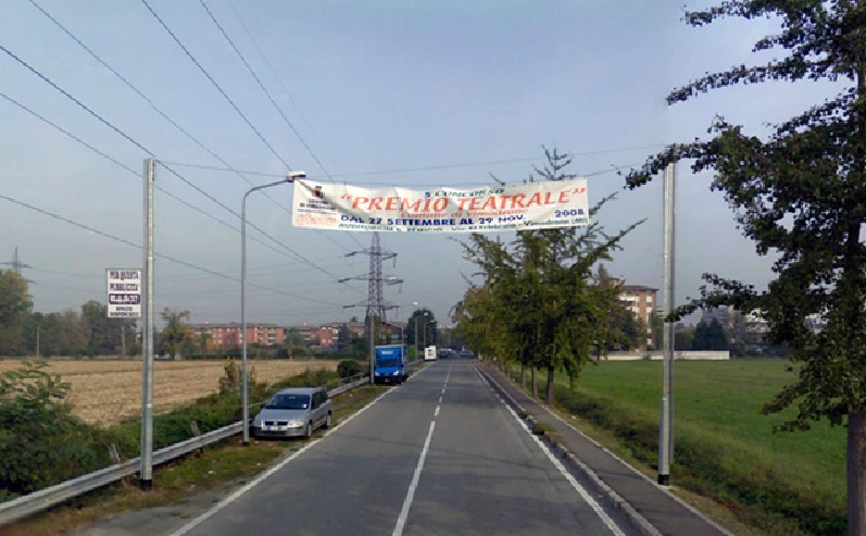 VIMODRONE - PALO 255 - via Repubblica c/o cimitero