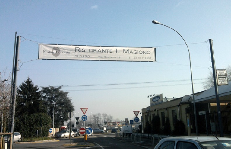 CUSAGO - PALO 109 - via per Baggio dir. Monzoro