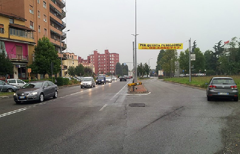 VIMODRONE - PALO 290 - S.S.11 P. Superiore tra via delle industrie / f.lli Cervi