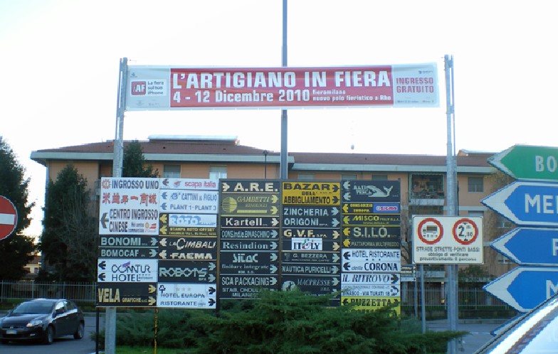BINASCO - PALO 14 - Uscita Autostrada MI-GE