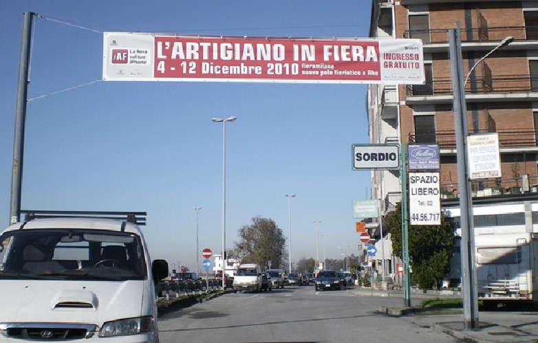 SAN ZENONE AL LAMBRO - PALO 121 - via Emilia confine con Sordio