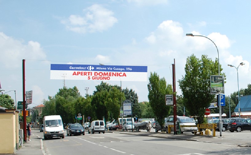 CESANO BOSCONE - PALO 7 - via Roma c/o Gigante